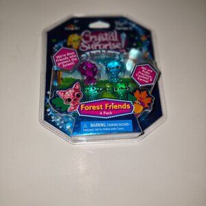 Rare CRYSTAL SURPRISE Babies Series 2 Forest Friends 4 pack 2016 Cra-Z-art NEW